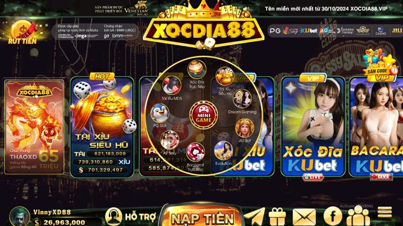 An toàn và bảo mật tại Cổng game XOCDIA88